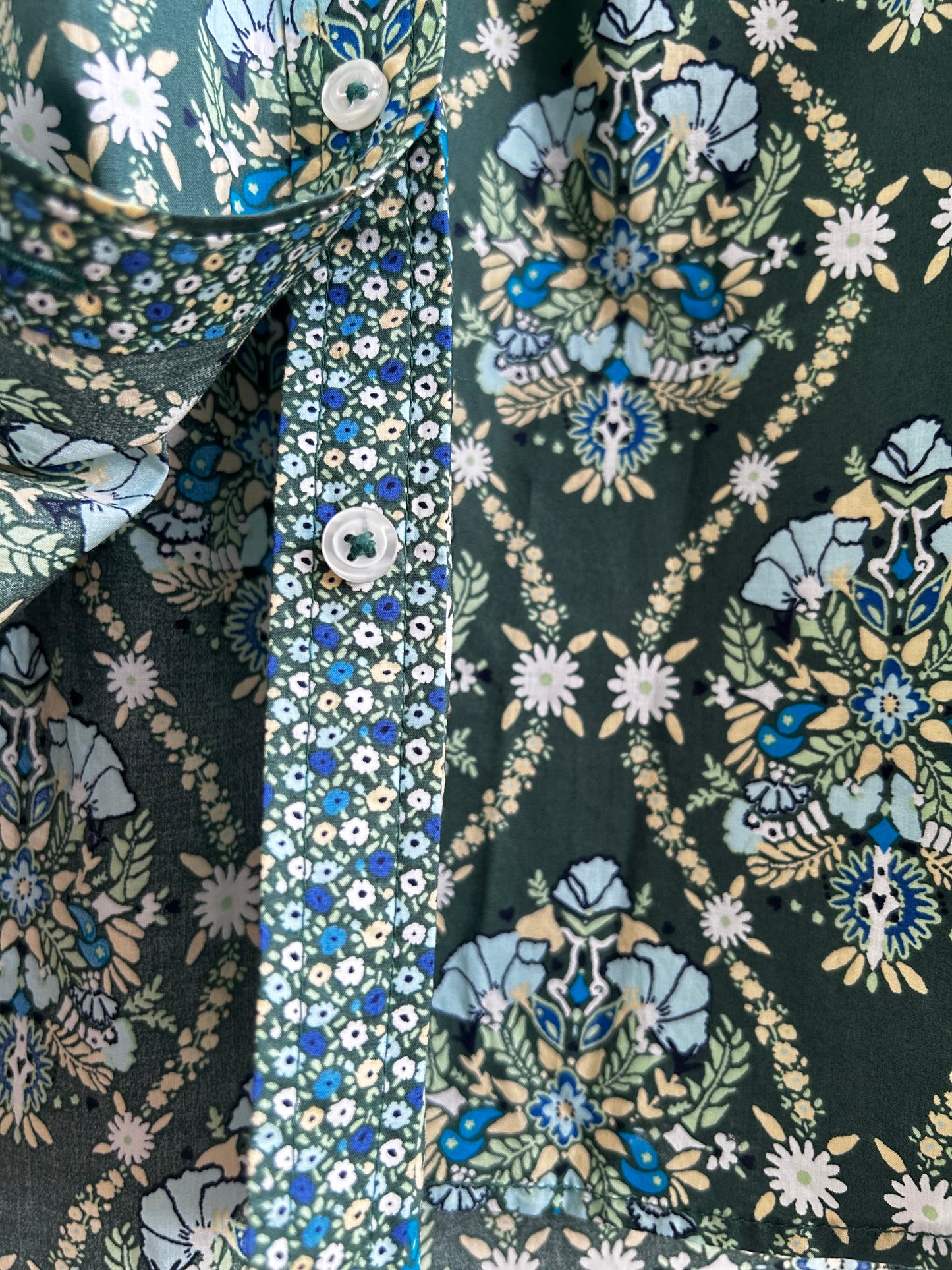 Floral Button-Up