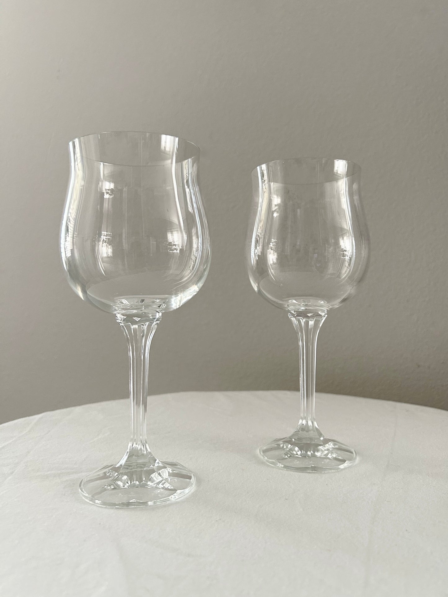 Crystal Grappa Wine Glasses