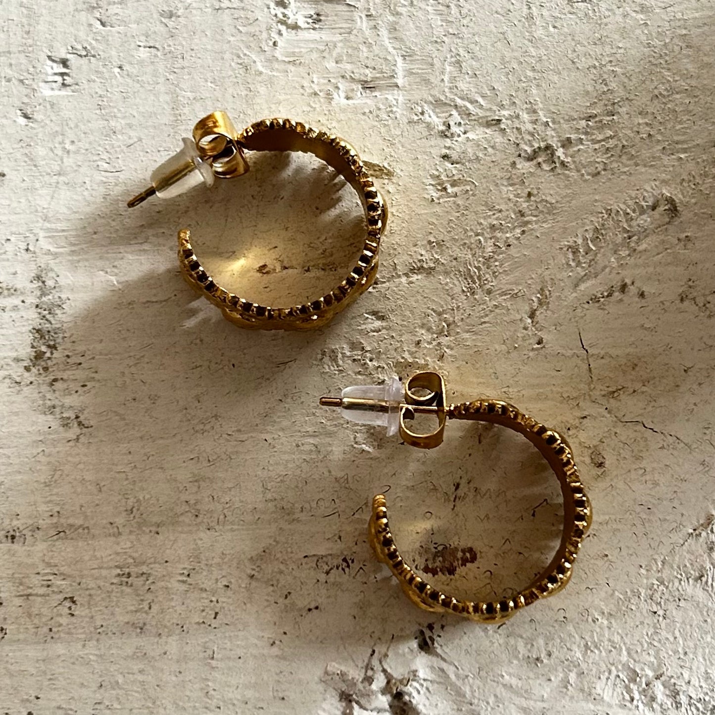 Sun Goddess Hoop Earrings