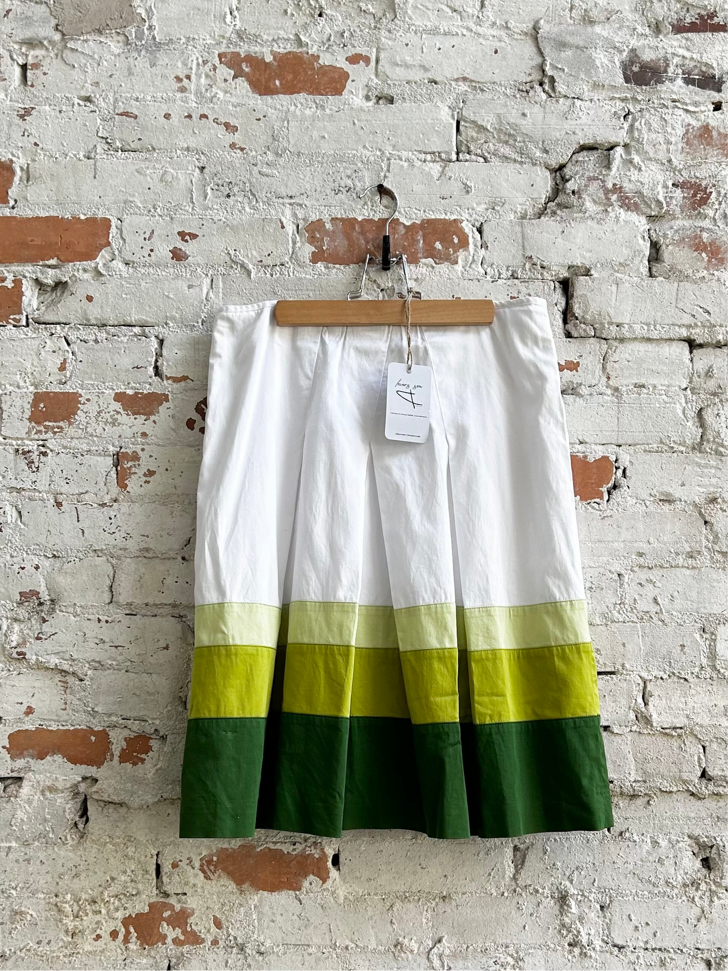 Talbot’s Color Block Circle Skirt (Vintage)