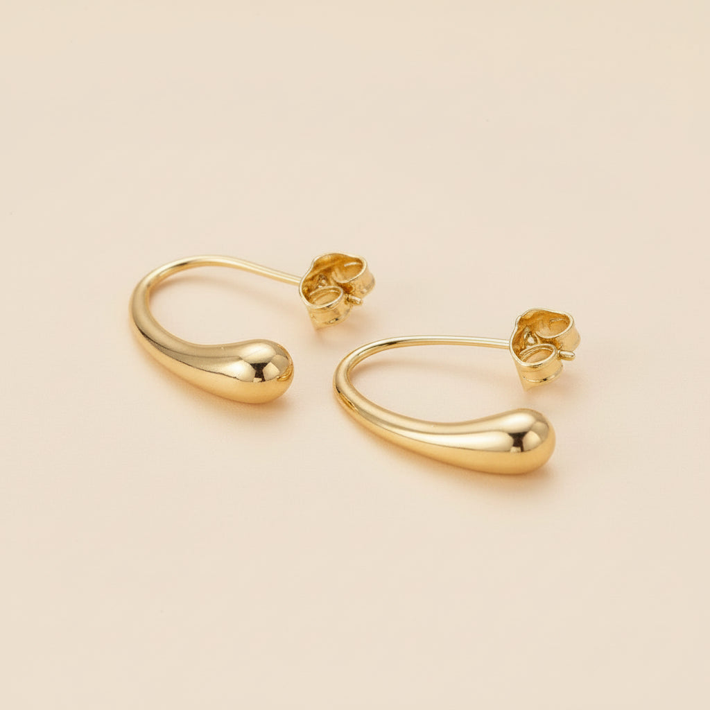 Minimalist Thread Earrings