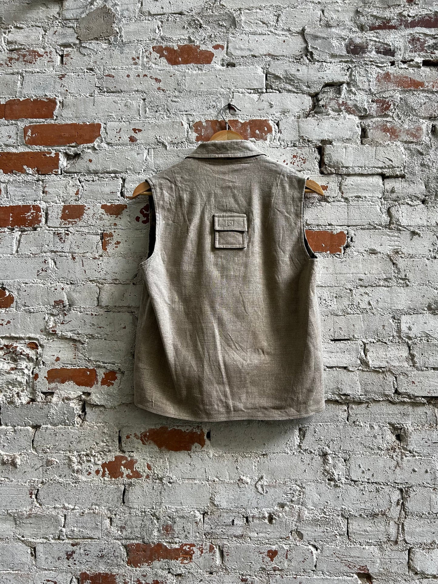 Reversible Camo Cargo Vest