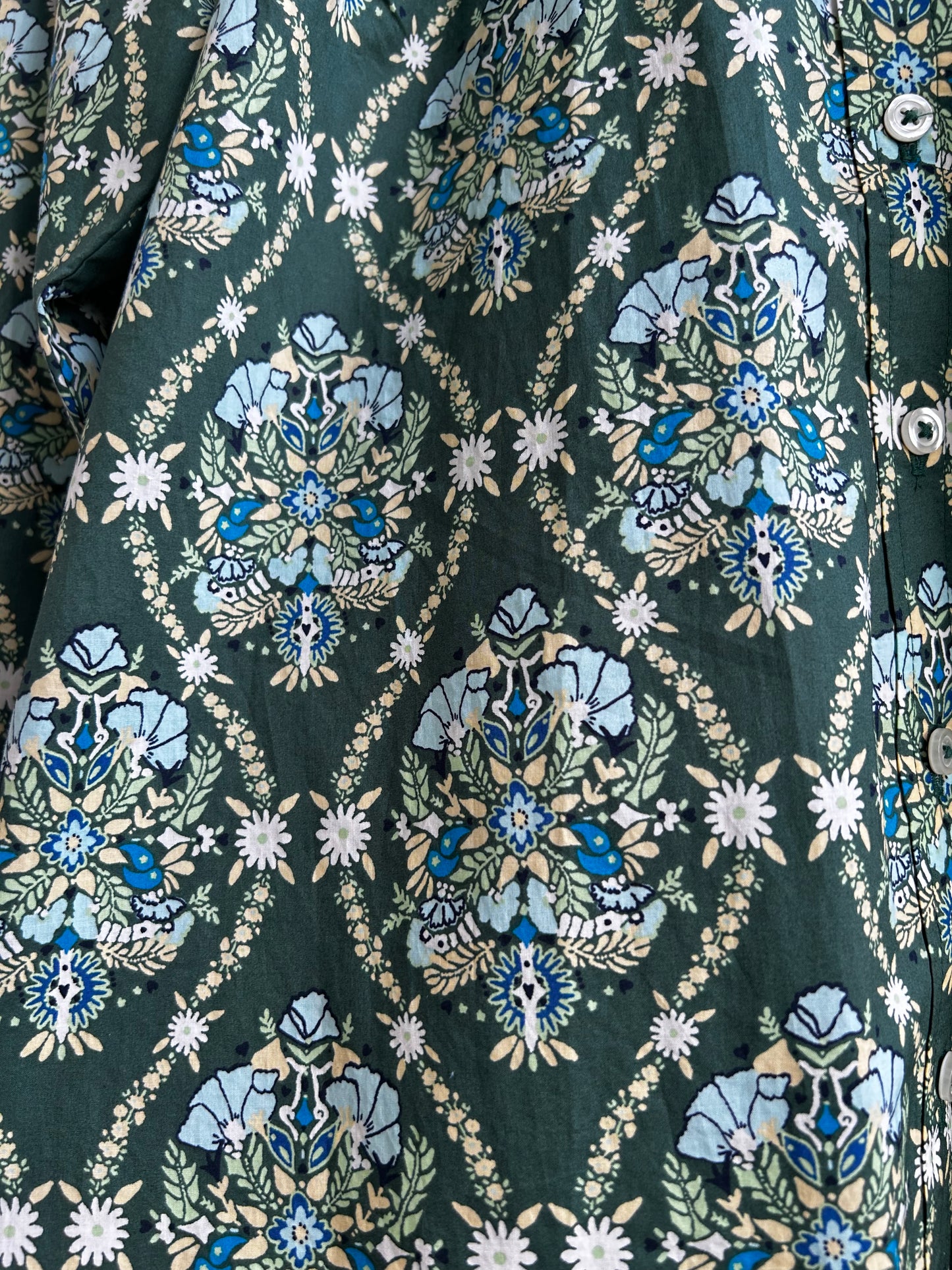 Floral Button-Up