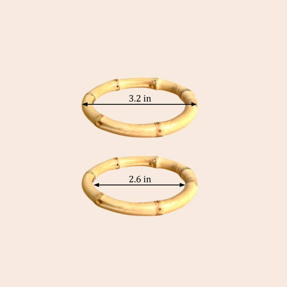 Bamboo Bangle Bracelet