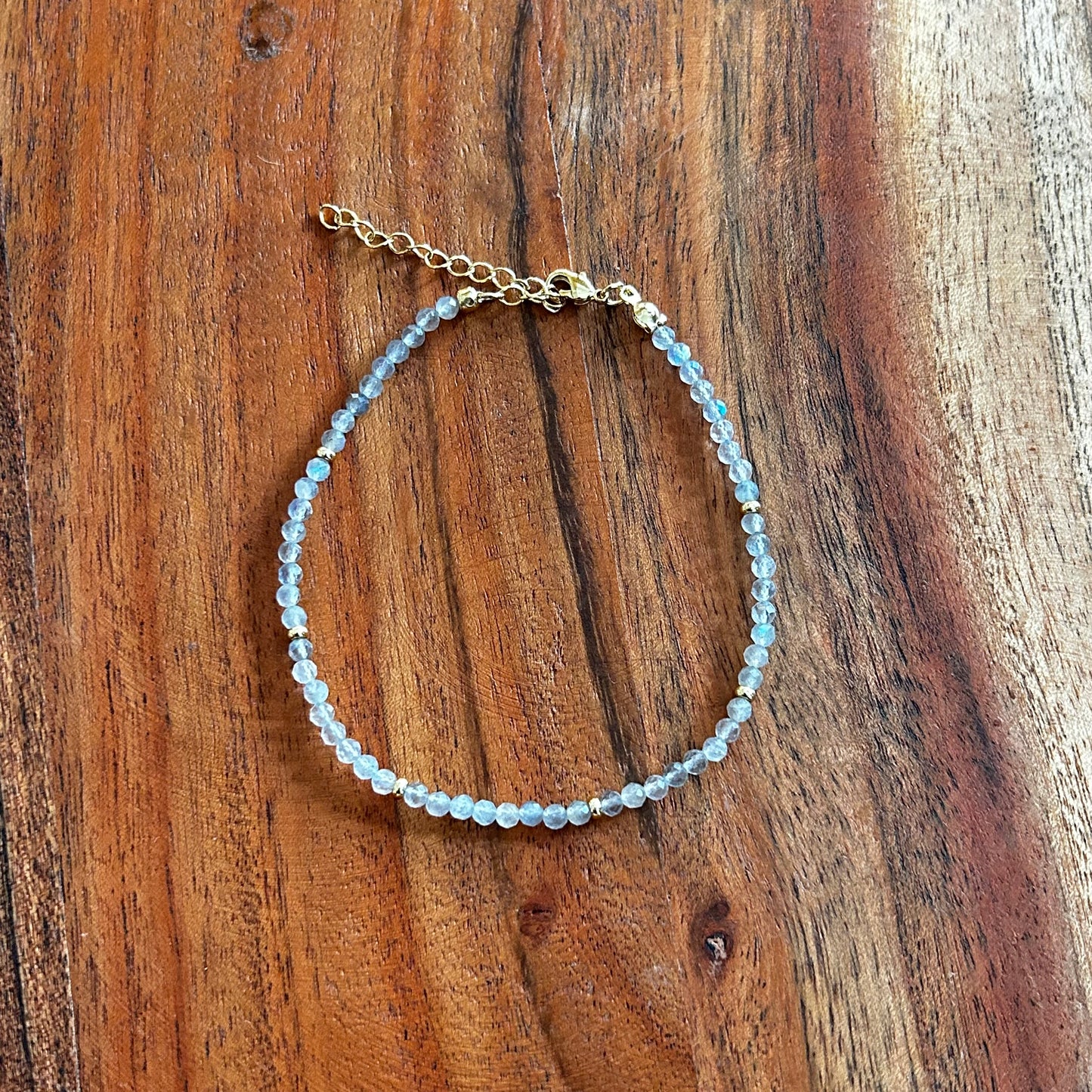 Moonstone Gold Anklet