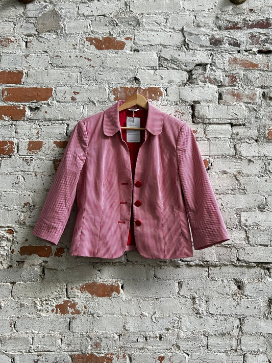 Gingham Blazer (Vintage)