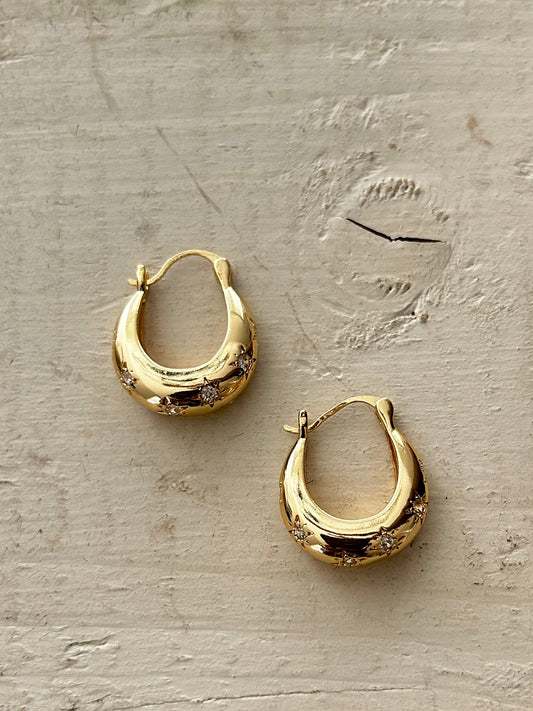 Celestial Dome Drop Hoop