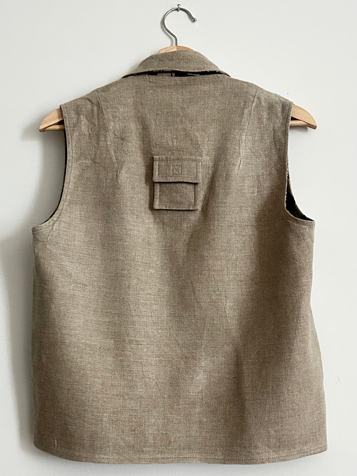 Reversible Camo Cargo Vest