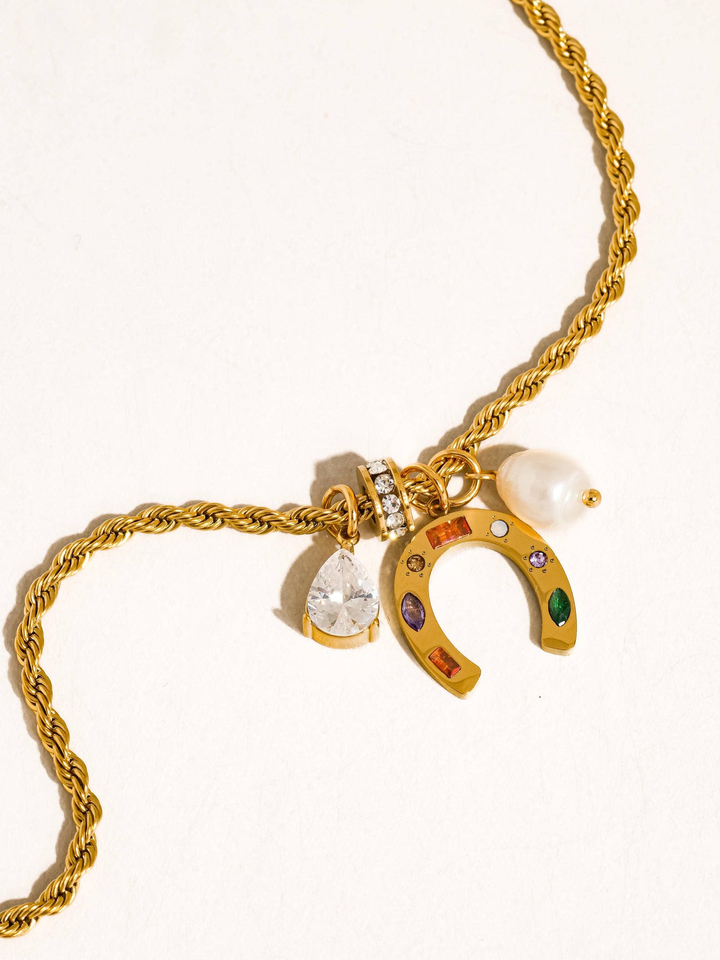 Horseshoe Charm Necklace