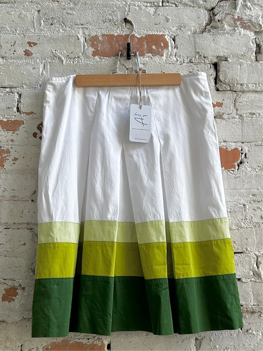 Talbot’s Color Block Circle Skirt (Vintage)