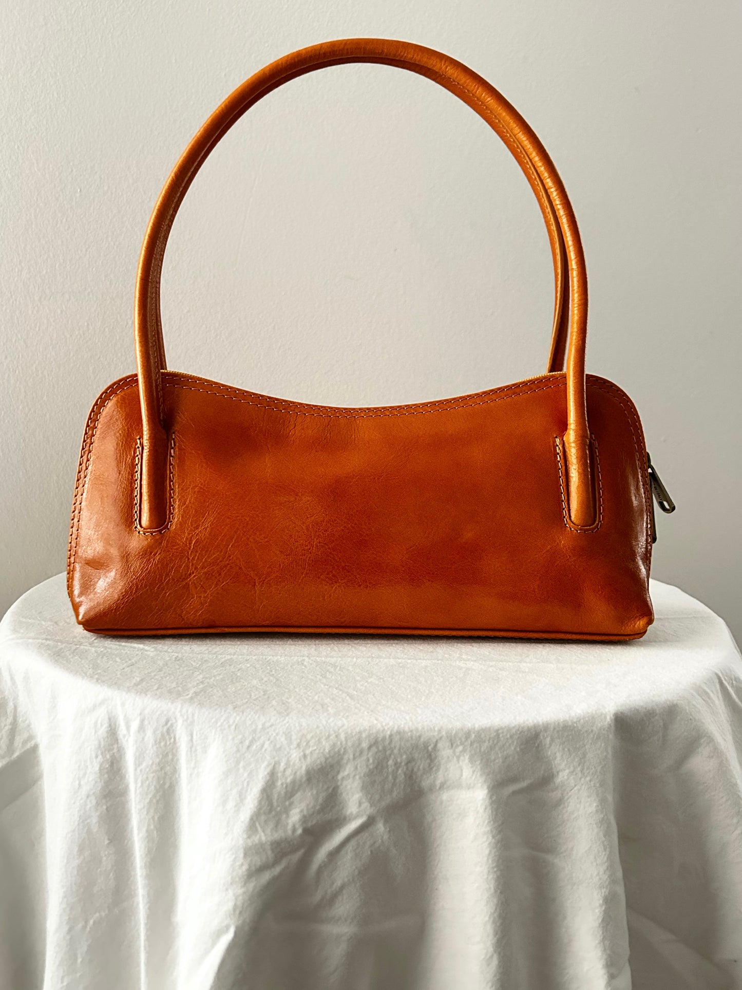Handmade Leather Irregular Shoulder Bag