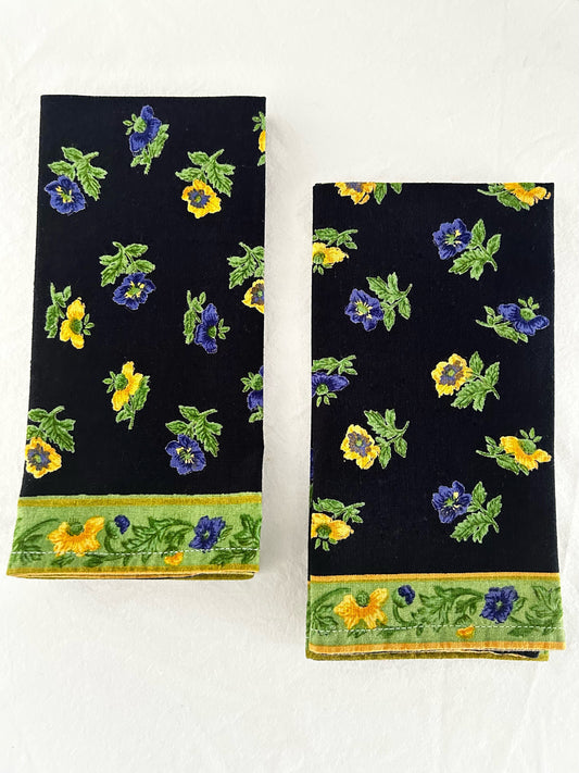 Cotton Floral Print Napkins