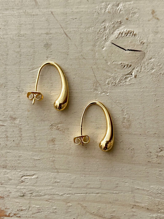 Minimalist Thread Earrings