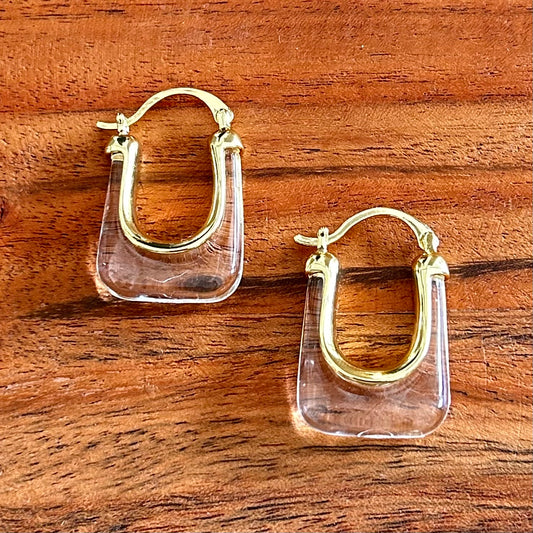 Irregular Acrylic Hoops