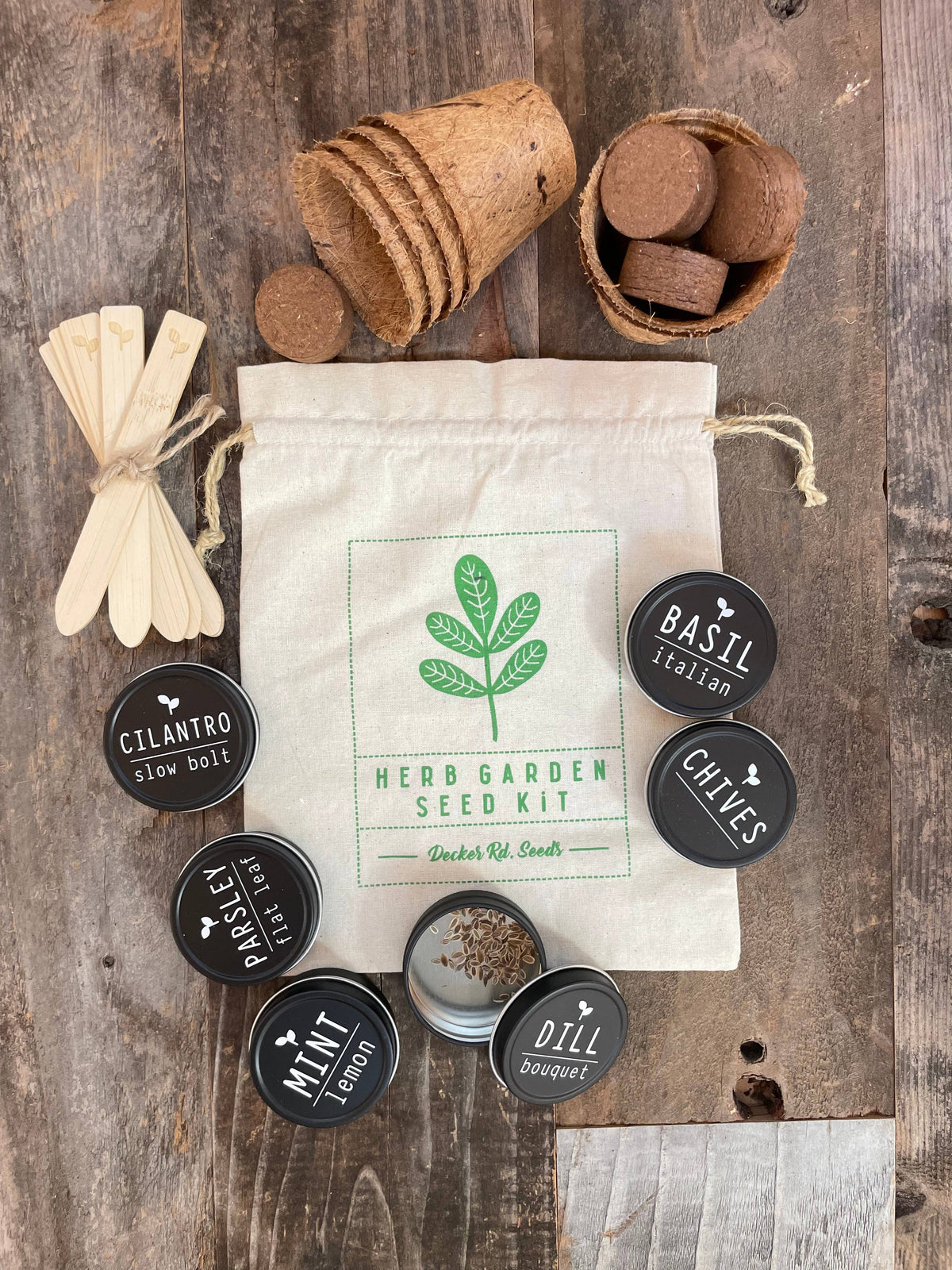 Herb Garden Seed Kit (Indoor/Outdoor)