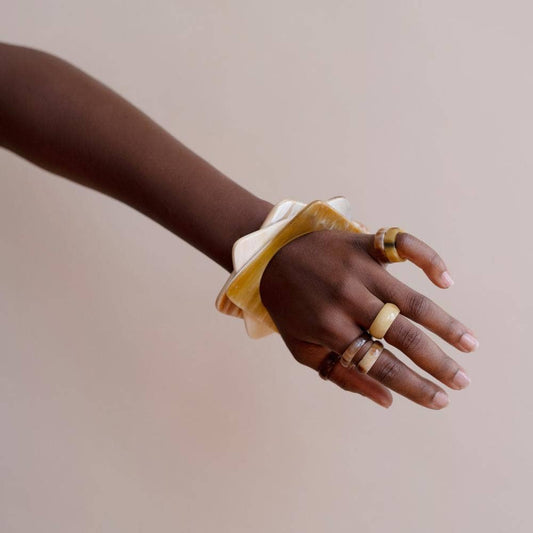 Horn Square Bangle Set