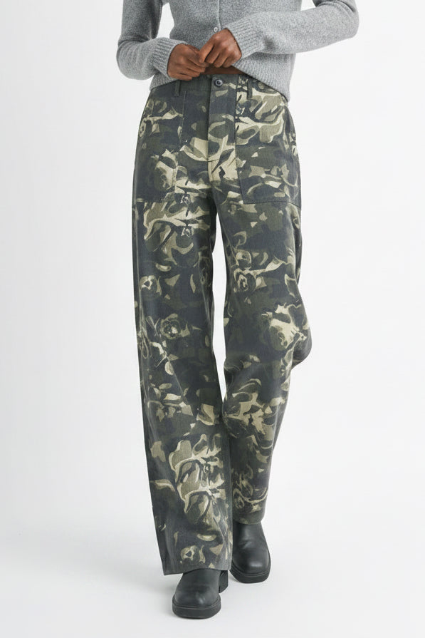 Floral Camo Pants